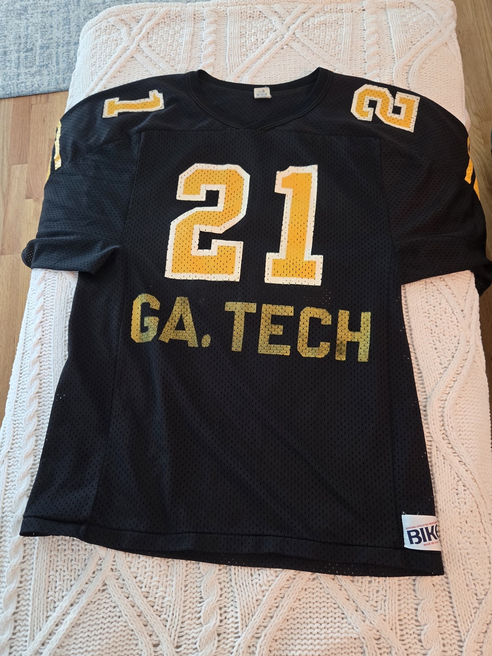 Men's Calvin Johnson Vintage 'GA. TECH' Jersey - M